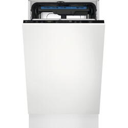 Masina de spalat vase incorporabila Electrolux EEM43200L, 10 seturi, 8 programe, Clasa E, AirDry, Panou de control Quickselect, Alb