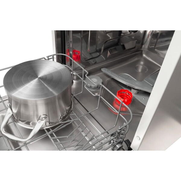 Masina de spalat vase Amica DFM44C7EOqWH,  10 seturi, 7 programe, Clasa C, Alb