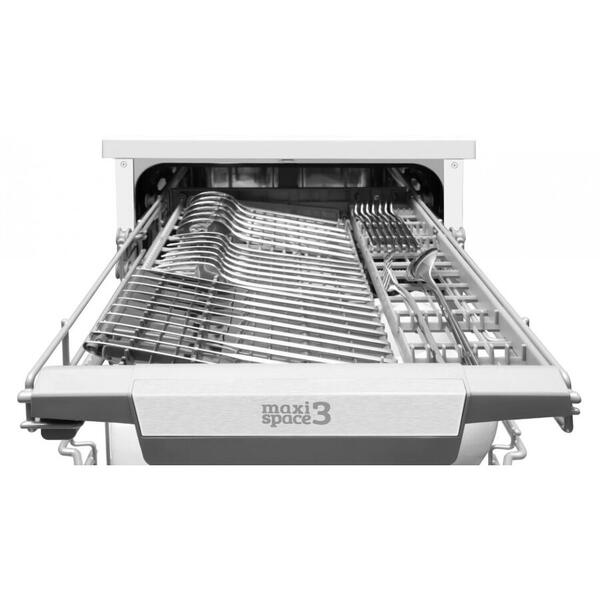 Masina de spalat vase Amica DFM44C7EOqWH,  10 seturi, 7 programe, Clasa C, Alb