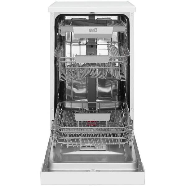 Masina de spalat vase Amica DFM44C7EOqWH,  10 seturi, 7 programe, Clasa C, Alb