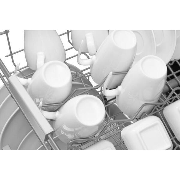 Masina de spalat vase Amica DFM64C7EOqWH, 14 seturi, 7 programe, Clasa C, Alb