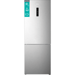 Combina Frigorifica Gorenje NRK720CAXL4, Clasa C, No Frost, 70 Cm, 495 Litri, 201 Cm, Argintiu