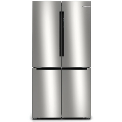 Side by side Bosch KFN96VPEA, Multidoor, 605 l, No Frost, Clasa E, Iluminare LED, VitaFresh, H 183 cm, Inox antiamprenta