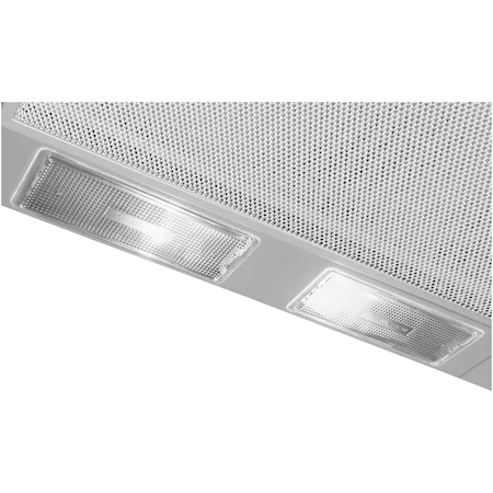 Hota telescopica Hansa, 60 cm, 2 motoare, 429 m3/h, 3 viteze, iesire 120 mm, filtre grasime din aluminiu, inox