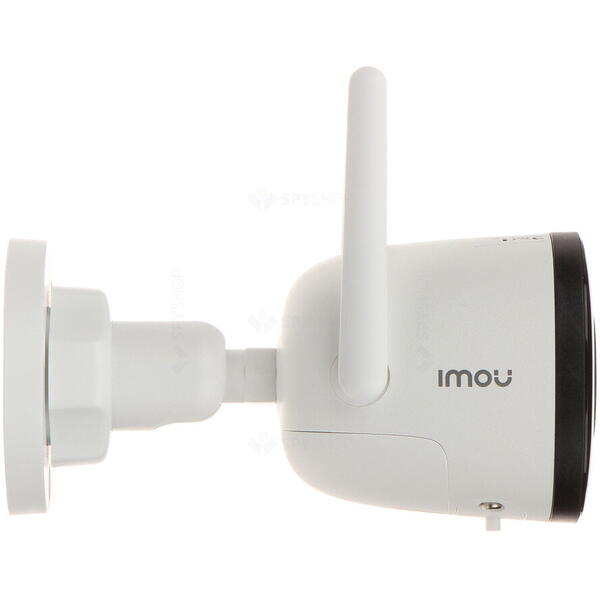 Camera supraveghere smart / inteligenta IMOU Bullet 2C IPC-F42P, 4MP, QHD, Wi-Fi, microfon, alb, exterior