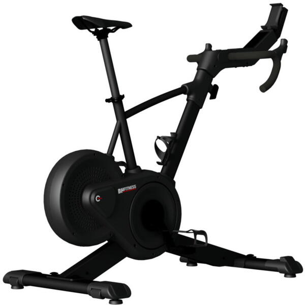 Bicicleta Cycling BH Fitness SMART BIKE EC01R Q Factor 152 H936R, Volanta 11 Kg EMS. Semi-Profesionala, 24 Niveluri de Rezistenta, 1500W, Inclinatie 25%, Utilizator 150 Kg