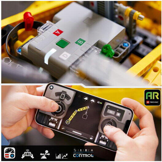 LEGO Technic Macara pe senile Liebherr LR 13000 42146