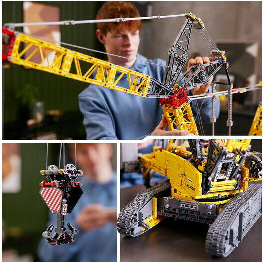 LEGO Technic Macara pe senile Liebherr LR 13000 42146