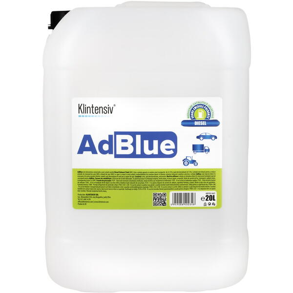 KLINTENSIV Solutie pentru motoarele diesel AdBlue, 20 litri