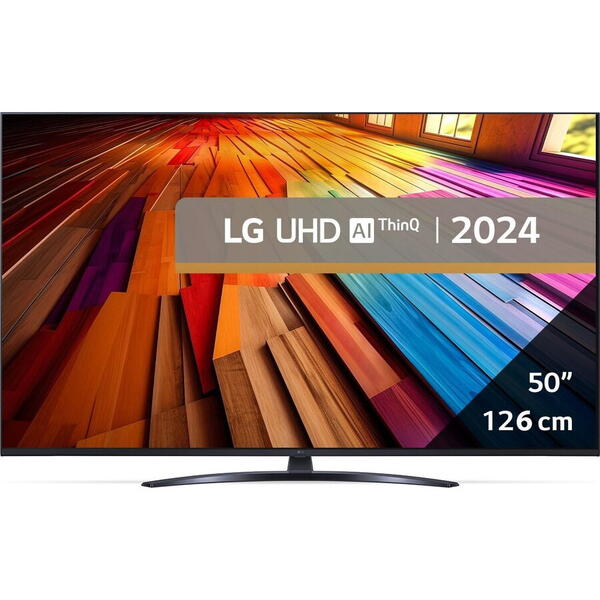 Televizor LG LED 50UT81003LA, 126 cm, Smart, 4K Ultra HD, Clasa F