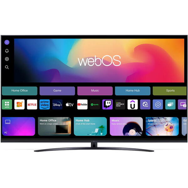 Televizor LG LED 75UT81003LA, 189 cm, Smart, 4K Ultra HD, Clasa F