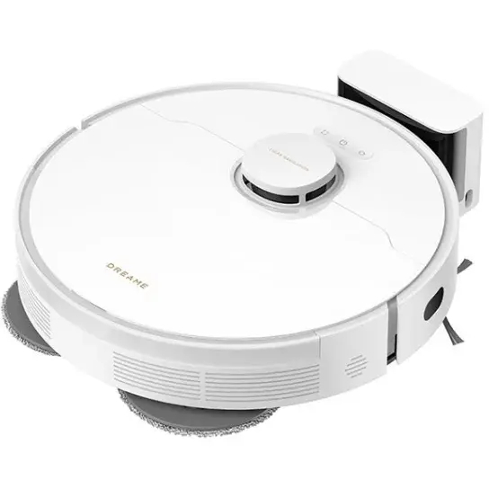 Aspirator robot cu mop Dreame L10s Pro Gen 2 RLL42SDA, 7000Pa, 5200mAh, Autonomie de pana la 155 minute, Alb
