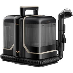 Aspirator Dreame N10, putere de aspirare 12.000Pa, curatare cu apa calda pana la 60 de grade, design compact, Negru