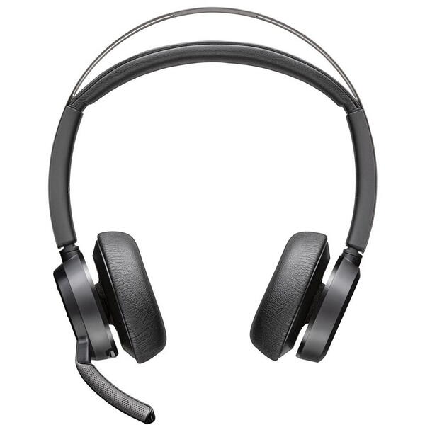 HP Poly Voyager Focus 2 USB-C-C Headset +USB-C/A Adapter