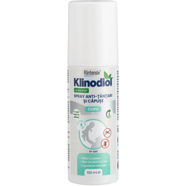 KLINTENSIV Klinodiol - Spray antitantari si capuse - Copii, 100ml