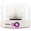Daewoo SDA Deshidrator de alimente Daewoo DD450W, 500 W, 5 tavi, 35 - 70 grade C, ventilator integrat, alb + violet