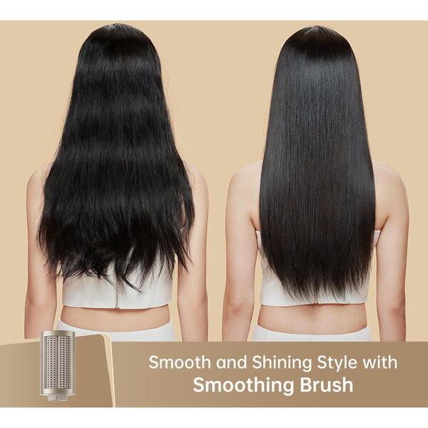 Uscator de par Dreame AirStyle AMF17A, kit de accesorii 5 in 1 pentru uscarea si coafarea parului, putere nominala 1300W, 3 setari de temperatura, 3 setari de viteza a fluxului de aer, uscare rapida, 1200W, NTC200