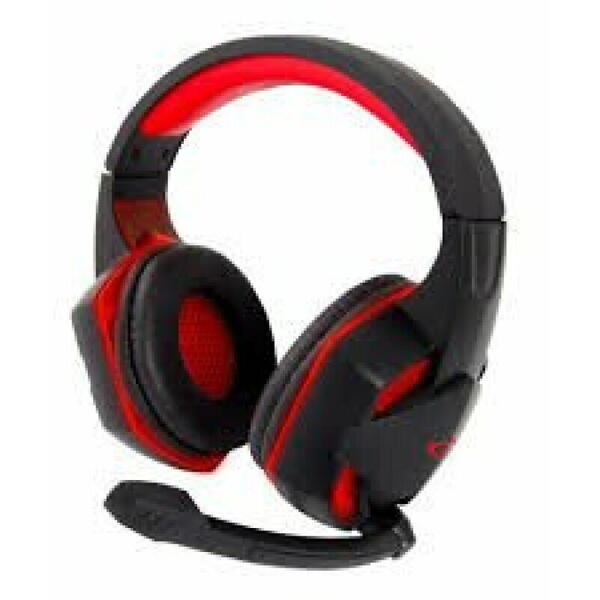 Casti gaming cu microfon Esperanza Blackbird EGH400 stereo 2m Negru/Rosu