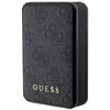 Acumulator extern Guess 10000mAh 18W QC 1xUSB 1xUSB-C 1xMicroUSB Indicator baterie Negru