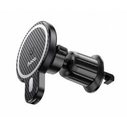 Incarcator Auto Wireless HOCO CA85 Quick Charge 15W compatibil cu Magsafe Negru