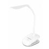 Lampa de birou LED Esperanza Deneb ELD104W cu brat flexibil 3W Alb