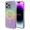 Husa de protectie Guess IML Iridescent Script MagSafe Case for iPhone 15 Pro Max Pink