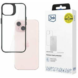 Husa de protectie 3mk Satin Armor Case+ pentru iPhone 15 Plus Transparent