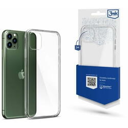 Husa de protectie 3mk Clear Case pentru iPhone 11 Pro Max Transparenta