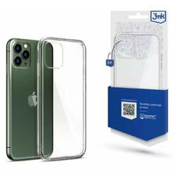Husa de protectie 3mk Clear Case pentru iPhone 11 Pro Transparenta