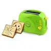 Prajitor de paine Esperanza Smiley EKT003 2 imagini toast 750W 3 in 1 Verde