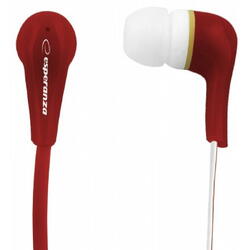 Casti stereo Esperanza Lollipop EH146R Rosu