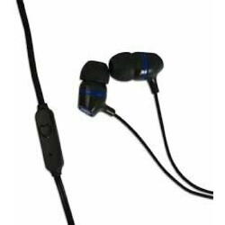 Casti stereo cu microfon Esperanza EH191KB Negru/Albastru