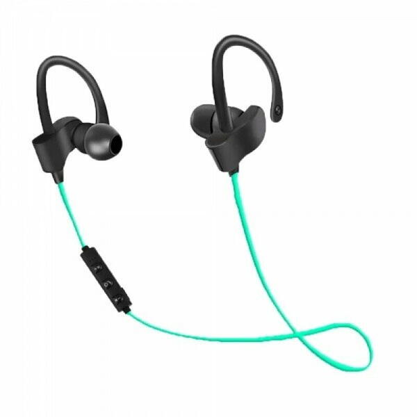 Casti bluetooth cu microfon Esperanza Sport EH188G Negru/Verde
