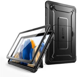 Carcasa Supcase Unicorn Beetle Pro compatibila cu Samsung Galaxy Tab A8 10.5 inch cu protectie display Negru