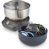 Mixer cu bol Morphy Richards Mix Star 400520, compact, 650W, vas inox 5 litri, 6 trepte de viteza, Inox