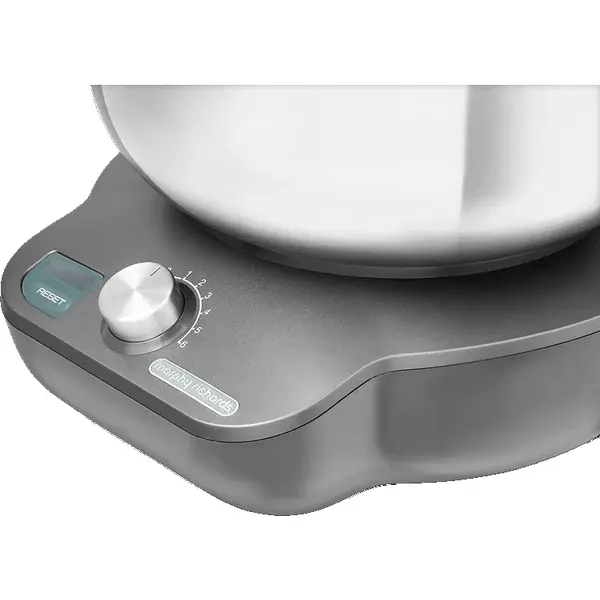 Mixer cu bol Morphy Richards Mix Star 400520, compact, 650W, vas inox 5 litri, 6 trepte de viteza, Inox