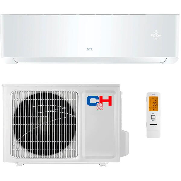 Aparat de aer conditionat Cooper&Hunter SUPREME CH-S09FTXAM2S-WP, 9000 BTU, Clasa A+++/A+++, Wi-Fi, Inverter, Cronometru, R32, Alb
