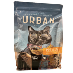 URBAN CAT Hrana Uscata Pisici Sterilizate Urban Premium Pui Si Orez 1.5 Kg