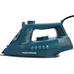 Fier de calcat Morphy Richards MDH-IRK4V, 2800 W, Talpa Ceramica, Rezervor 0.32 l, Albastru