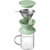 Filtru de cafea BUYDEEM CD1024-CG, 350 ml, Verde/Transparent