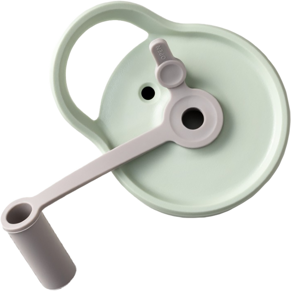 Sticla cu pai portabila BUYDEEM CD1017-CG, 500 ml, Verde