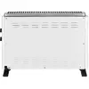 Convector electric de podea MIDEA NDK20-21AE, 3 trepte putere, 2000W, Termostat reglabil, Alb