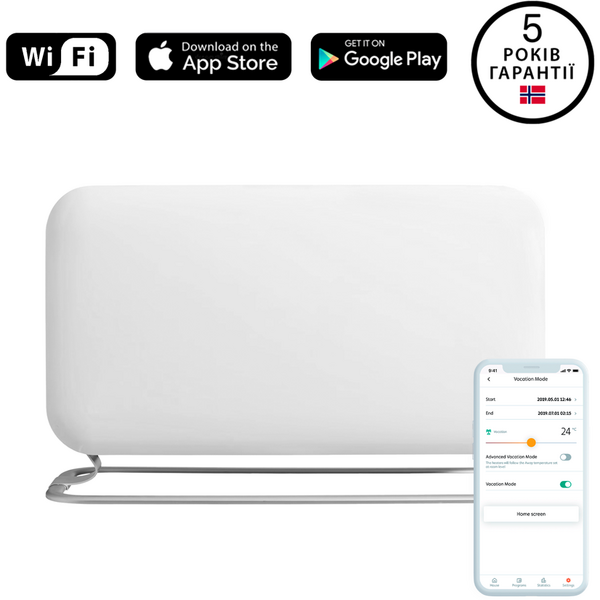 Convector podea Mill WiFi + APP control + Bluetooth, 1200W