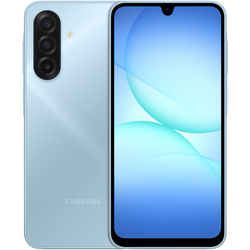 Telefon Mobil Samsung Galaxy A17 4G, Procesor Mediatek Helio G99 Octa core, Super AMOLED 6.7", 8GB RAM, 256GB Flash, Camera Tripla 50 + 5 + 2 MP, Wi-Fi, 4G, Dual SIM, Android, Albastru