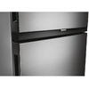 Combina frigorifica Candy ECN2CQTEX186, No Frost, 355 l, H 185 cm, Clasa E, Wi-Fi, inox