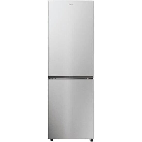 Combina frigorifica Candy ECN2CQTEX186, No Frost, 355 l, H 185 cm, Clasa E, Wi-Fi, inox