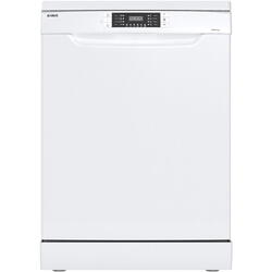 Masina de spalat vase Samus SDW614.8, 14 seturi, Latime 60 cm, 8 programe, Clasa energetica E, Afisaj electronic, Alb