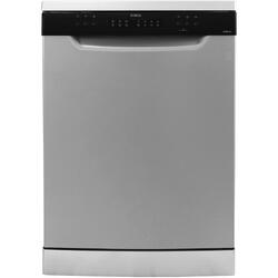 Masina de spalat vase Samus SDSB612.6, 12 seturi, 6 Programe, Latime 60 cm, Clasa energetica E, Control electronic leduri, Argintiu