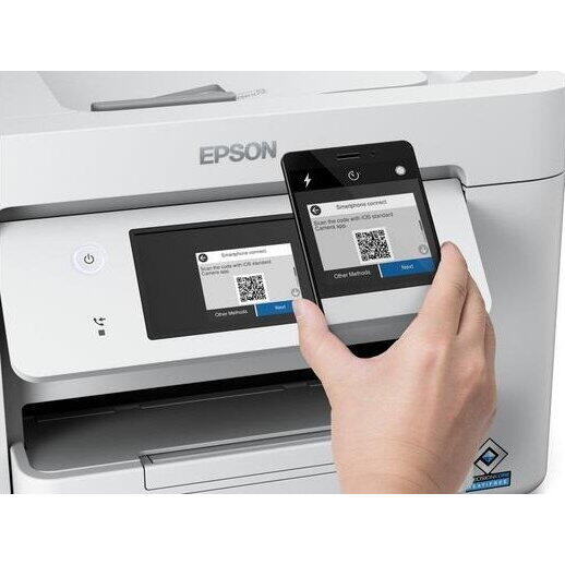 Multifunctional Epson Printer WF-M4619DWF 4-in-1, monocrom, A4, 36ppm, ADF, Alb