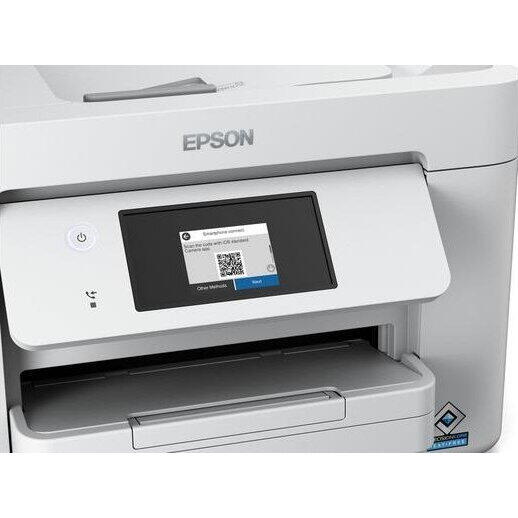 Multifunctional Epson Printer WF-M4619DWF 4-in-1, monocrom, A4, 36ppm, ADF, Alb